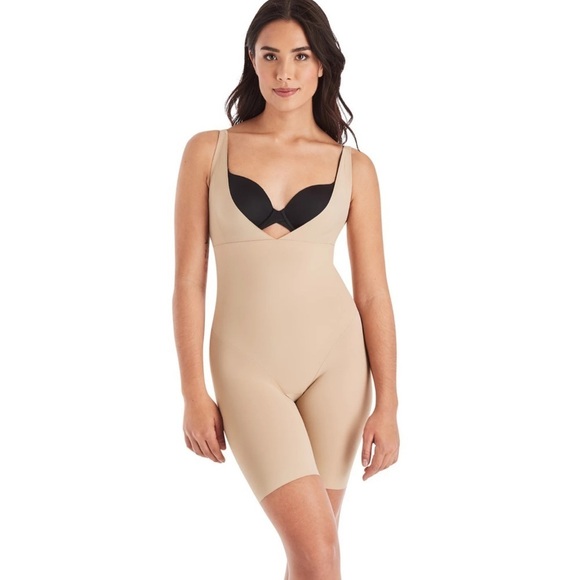 🌻NEW w/tags Maidenform Shapewear Wear Your Own Bra Firm-Control Body Shaper XL - Picture 1 of 11